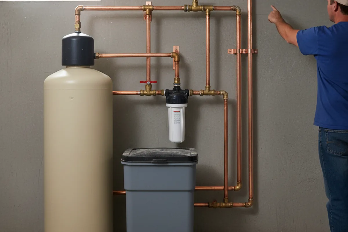 Whole-house water treatment system installed in Rose Hill